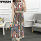 Beach skirt female seaside vacation fringed skirt summer bohemian dress ethnic wind floral