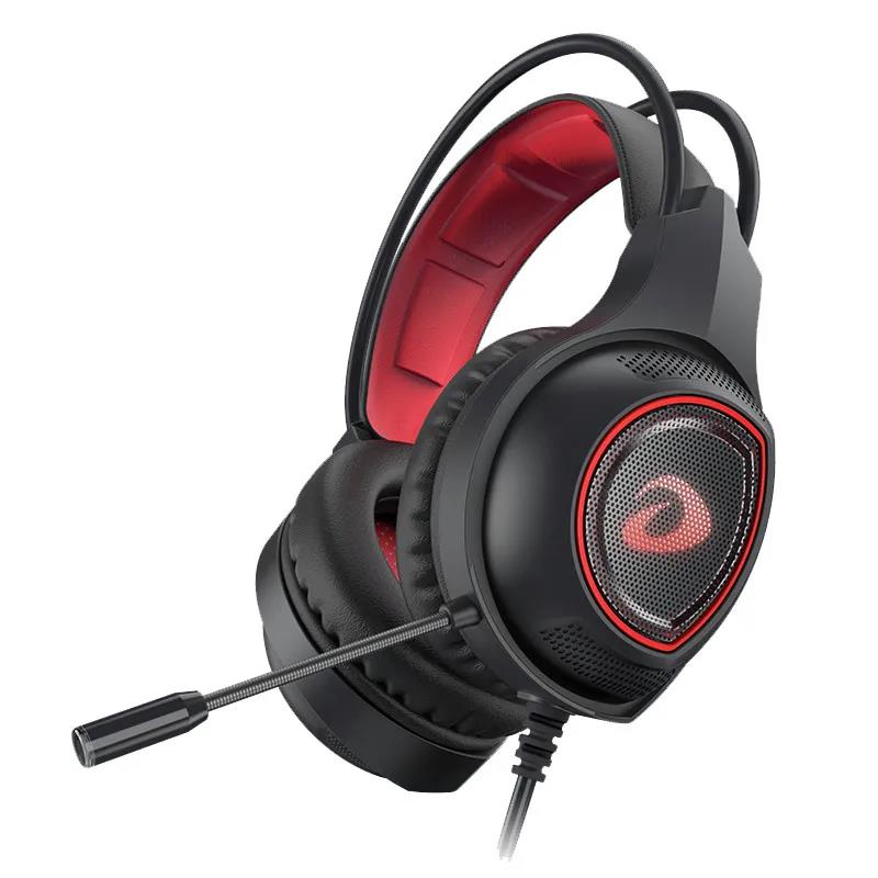 USB Interface Headset with Microphone Computer Gaming Headset Online Learning Headset