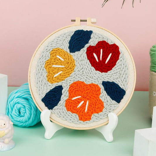 DIY Handmade Material Package Unstitched Without Stand Poke Poke Le Suit Handmade Embroidery