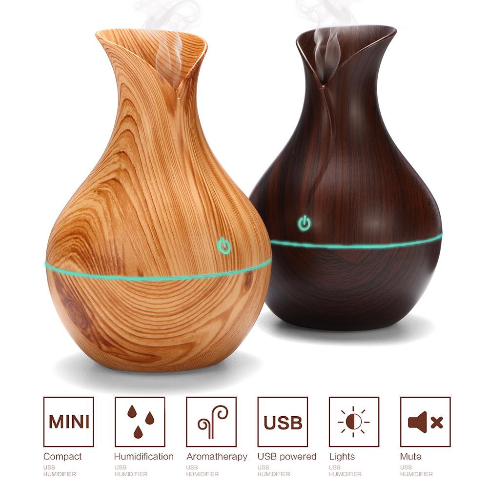 Ultrasonic Air Fresher Purification Aromatherapy Essential Oil Humidifier Mist Diffuser Air Purifier for Office Home
