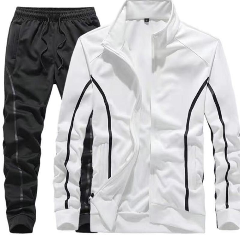 Sports Suit Men's Autumn Loose Plus Size Casual Fashion Clothing Sweater Handsome Set with Trendy Autumn Clothes