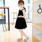 Girl's Bowknot Velcro Soft Soled Single Breathable Shoes Girls' Non Slip Hollow Out Light Princess Shoes