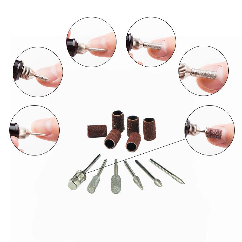 Nail Tools kit Manicure Set Nail Polish Remover cotton Cuticle Pusher polisher Nails care tool set