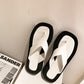 Thick Bottom  Flip-Flop Thong Sandals Summer Shoes Soft Bathroom Slippers Slides Outdoor Indoor Shoes Women