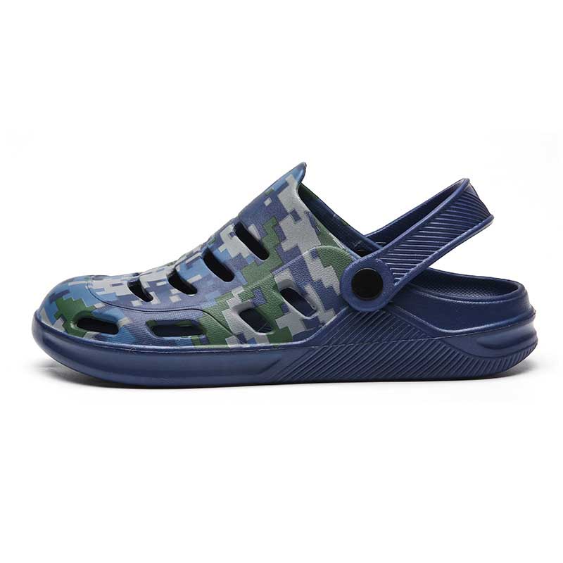Couples Unisex Camouflage Hole Shoes Beach Slippers Sandals Outdoor Casual Shoes
