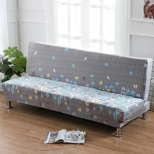 Four Seasons Universal Armless Elastic Sofa Cover Full Package