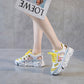 Plus Size 35-40 Summer Fashion Women Mesh Shoes Cutout Beach Casual Sandals Women Flip Flop Sandals