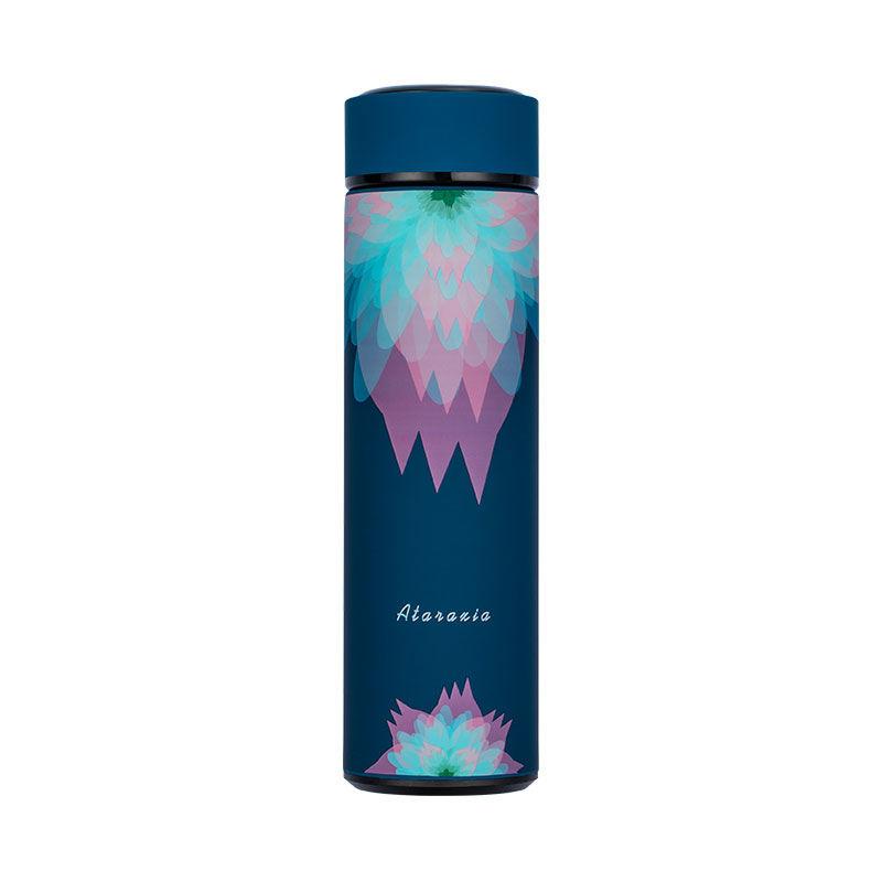 Fireworks Printing Vacuum Flask 304 Stainless Steel Coffee Tea Water Bottle 500ml Home Water Cup