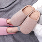 Winter Indoor Women Slippers House Plush Soft Cotton Slippers Non-slip Floor Shoes Home Slippers Women Slides For Bedroom