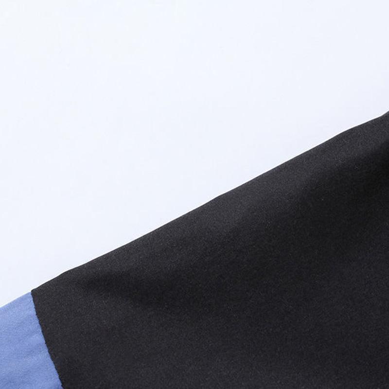 Spring and Autumn Jacket Men's Tooling Hooded Jacket Trendy Handsome Loose Teen Student Printed Thin Top