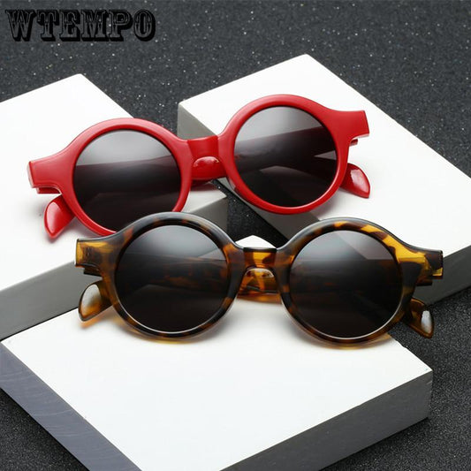 2019 Hot Vintage Round Sunglasses Women Men Classic Gafas Oculos Retro Black Lenes Small Sun Glasses