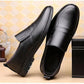 Men's Breathable Casual Leather Shoes British Business Wedding Moccasins Trend All Match Soft Sole Wear-resistant Driving Shoes