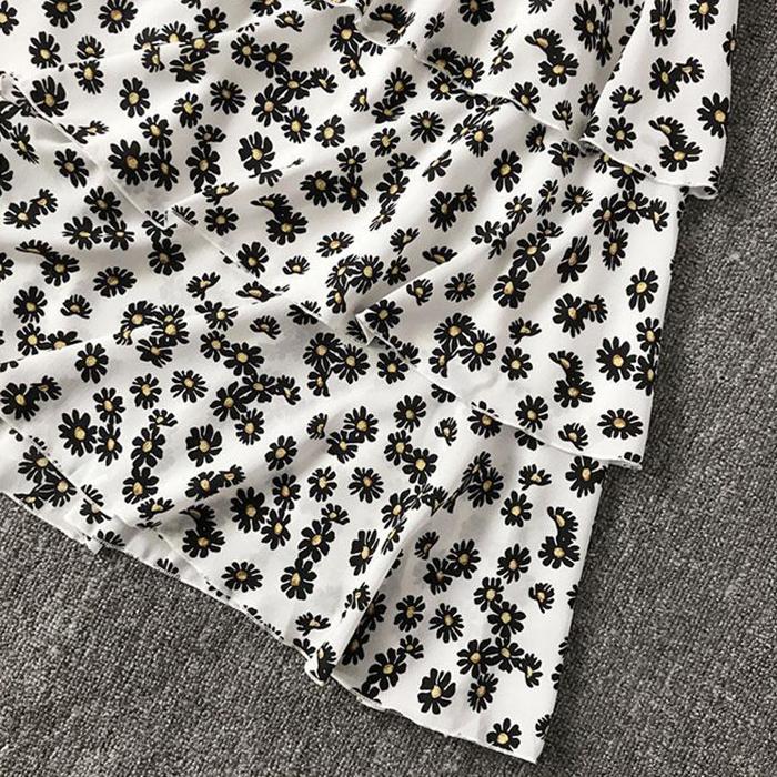 2piece Set Floral Print Sling Mid-length S-XXXXL Women's Summer Dress Chiffon Vacation Sandy Beach Daily Wear