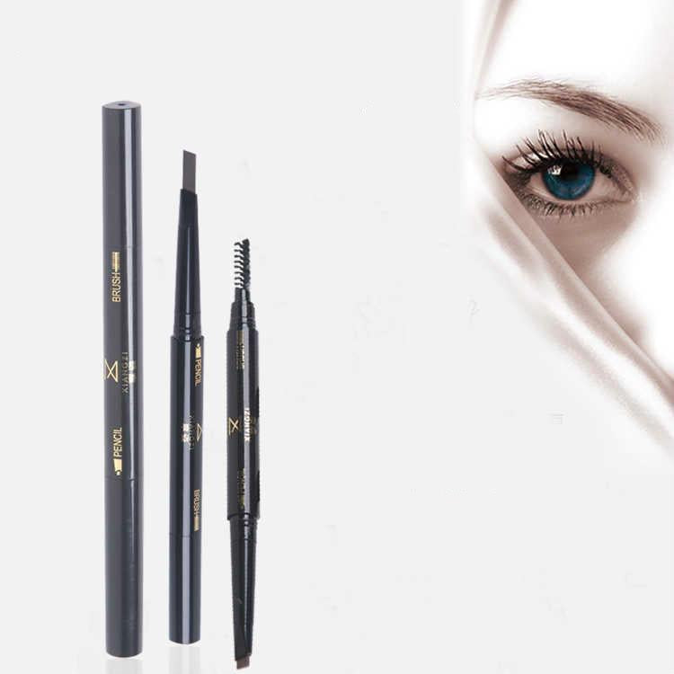 [5 packs] Double-headed eyebrow pencils of sproof, no blooming, eyebrow repair and thrush tools