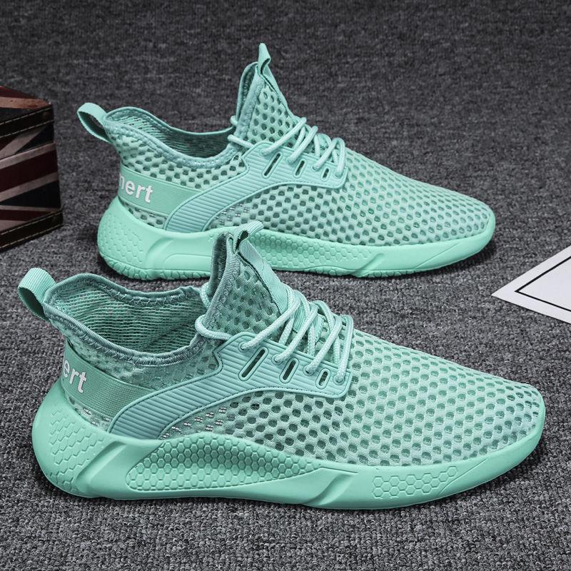 Running Shoes Men Fashion Mesh Sneakers Male Sport Shoes Lace-Up Lightweight Shoes Male Zapatos De Mujer Training Trainers Men