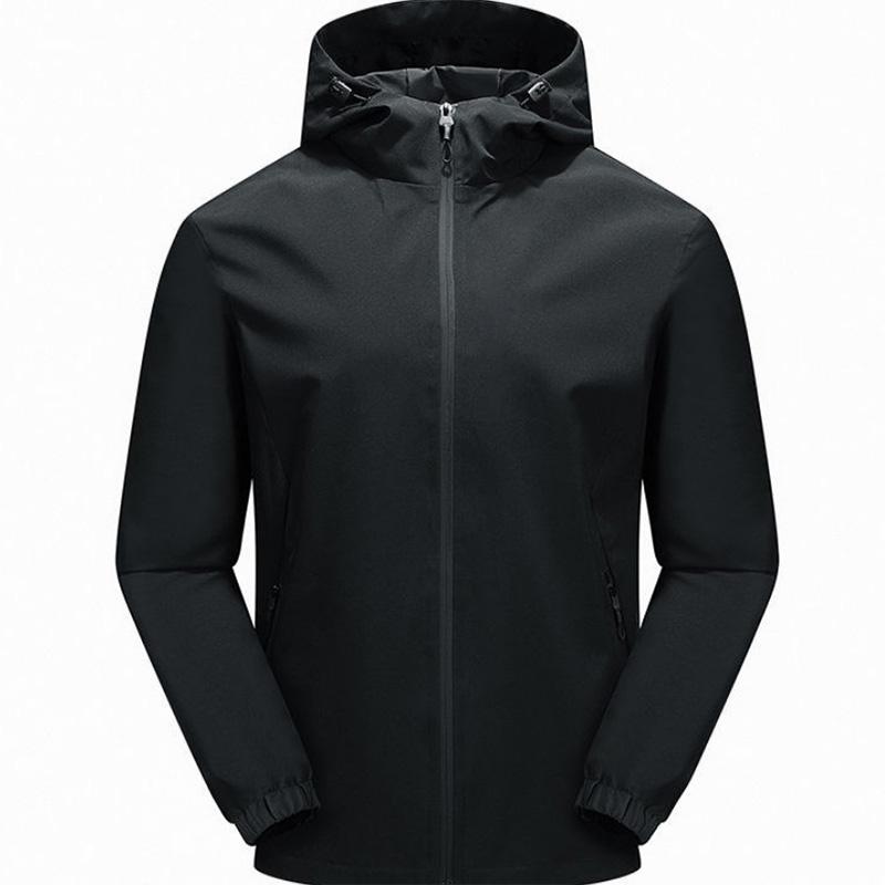 Spring and Autumn Jacket High-quality Jacket Men's Trendy Men's Thin Sports Casual Hooded All-match Jacket