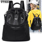 Backpack Female Trend Korean Wild Fashion Travel Bag Pu Soft Leather Lady Bag School Bag Backpack Female