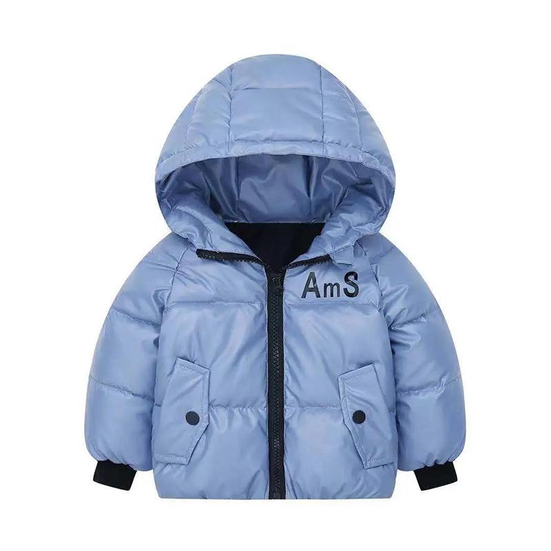 Boys Winter Down Padded Jacket Thick Warm Jacket Disposable Children's Padded Jacket Children's Down Jacket Trend To Overcome