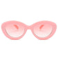 Cat Eye Sunglasses Women Retro Black Red Glsases Brand Designer Fashion Ladies Sun Glasses Oval Eyeg