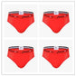 Breathable Ice Silk Men's Underwear Youth Mid-waist Ice Silk Ultra-thin Breathable Summer Sexy Sports Shorts