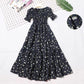 Femme Summer Dress 2020 Strapless Short Sleeve Retro Women Vintage Dresses Rockabilly Party Dress