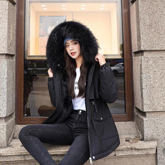 Winter Fashion Trend Women's Korean Style Jacket Short Thickened Warm and Comfortable Down Padded Jacket