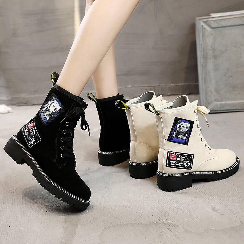 Martin Women Boots Dr Boots High Quality Leather Shoes Motorcycle Autumn Winter Women Boots