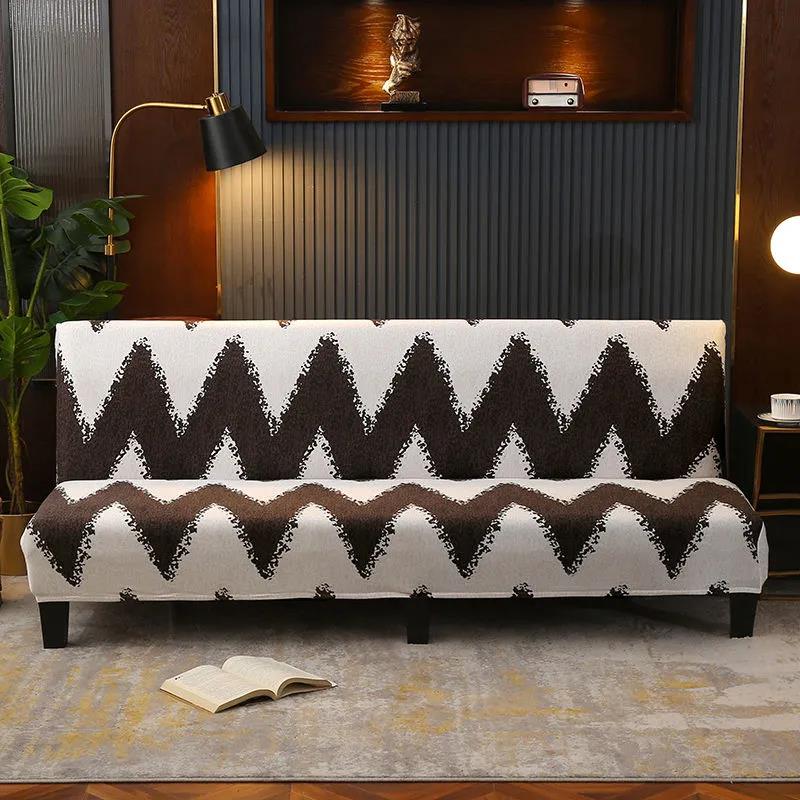Four Seasons Non-slip Folding All-inclusive Universal Universal Sofa Cover Armrestless Sofa Cover