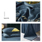 Winter Thick Milk Velvet Four-piece French Velvet Duvet Cover Sheet Crystal Velvet Embroidery Type Bedding