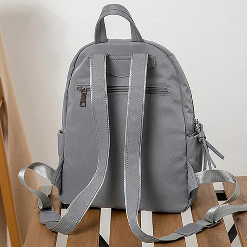 Women's Oxford Cloth Backpack Travel Canvas Korean Wild School Bag Small Backpack Female Bag