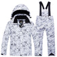 Children's Ski Clothing Suit Outdoor Windproof and Waterproof Two-piece Sportswear Wear-resistant Tooling Snowboard Clothing