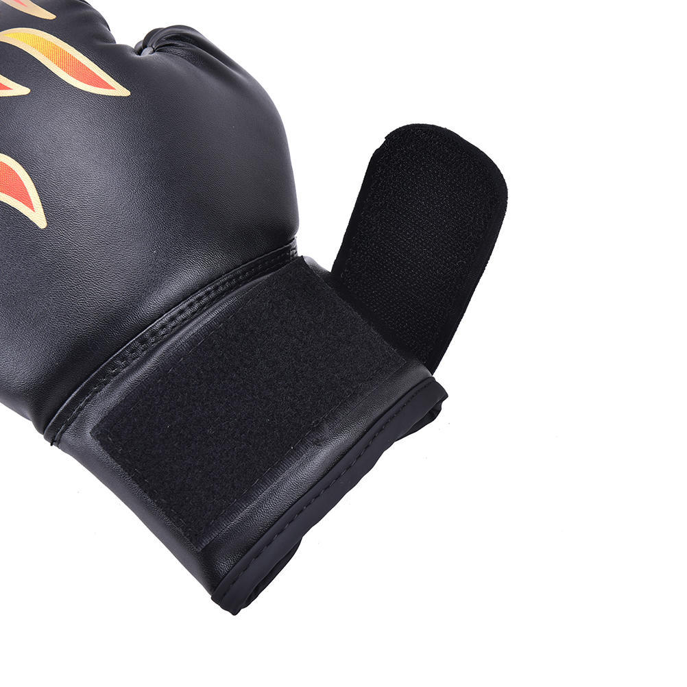 Children Kids FIRE Boxing Gloves Sparring Punching Fight Training Age 3-12