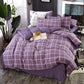 Bedding Set Queen King Single Duvet Cover Set Bed Linen Set Gray BedClothes