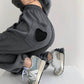 Love Label Drawstring Drawstring Pants Women Thick Loose Casual Sports Pants High Waist Straight Leg Pants Ins Tide