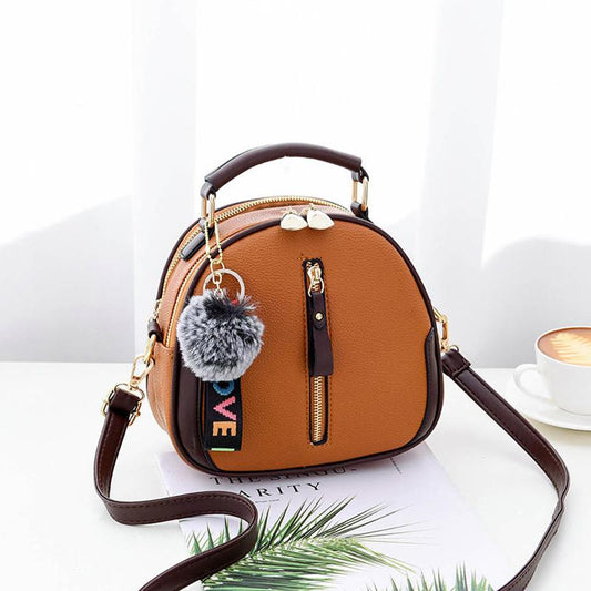 Female Bag Fashion Korean Student Small Bag Shoulder Bag Simple All-match Handbag Girl Messenger Bag