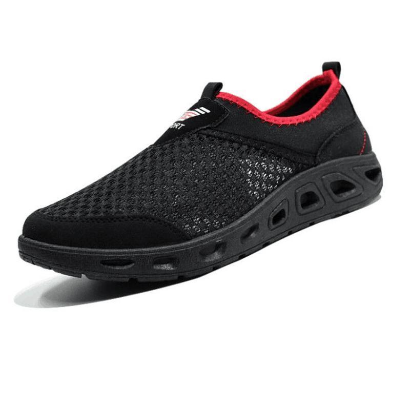 Men 'S Sneaker Summer Breathable Mesh Shoes Sports Casual Shoes Running Shoes Non -Slip Breathable Sports Shoes