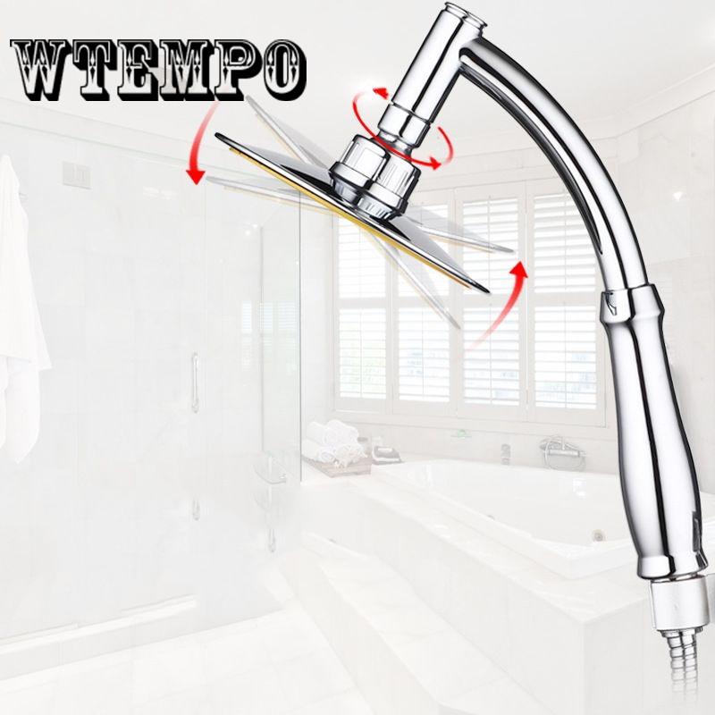 Brand Bathroom Shower Head Stainless Steel 6 Inch 360 Rotating Large Spray