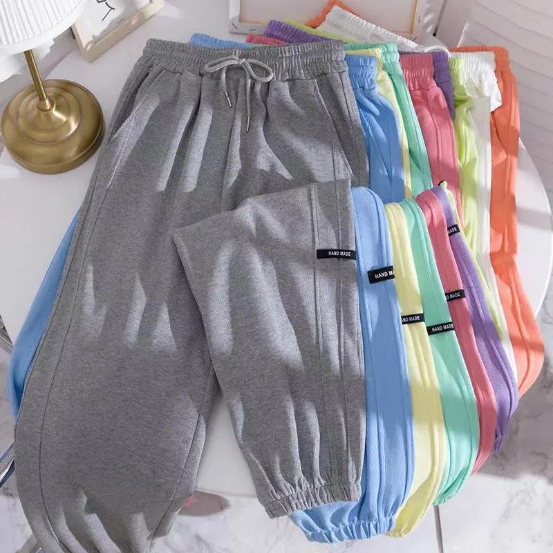 Fashion Western-style Harem Pants Men and Women Look Thin In Summer All-match Casual Pants Loose-fitting Sports Pants Ins Tide
