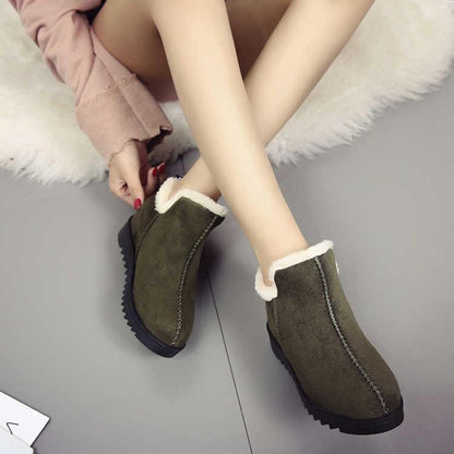 Women Boots Winter Snow Boot for Women Ladies Ankle Botas Mujer Warm Plush Insole Shoes Woman