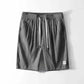 Summer Shorts Men's Ice Silk Thin Loose Sports Pants Men's Youth Trend All-match Casual Five-point Pants