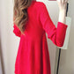 Autumn and Winter Thickened Base Skirt Mid-length Slim and Thin Puff Skirt Solid Color Casual Women Sweater Skirt