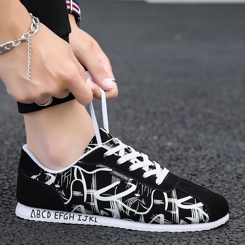 Chinese style canvas shoes spiritual social guy board shoes sports casual forrest shoes tide shoes