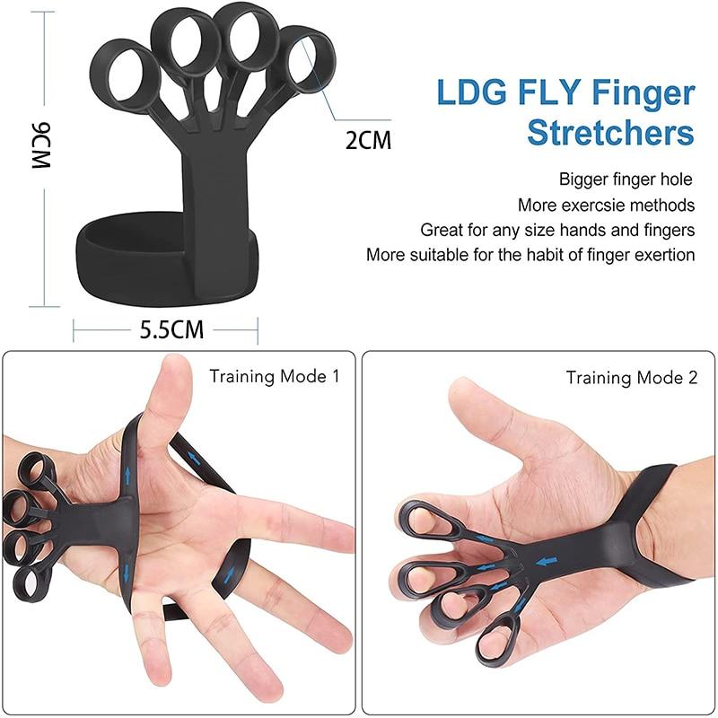 Silicone Grip Device Finger Exercise Stretcher Arthritis Hand Grip Trainer Strengthen Training