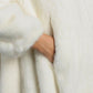Autumn and Winter Mid-length Slim Coat Fashion Simple Casual Jacket Pure Color Hooded Female Jacket