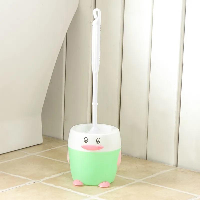 Household Toilet Brush Set Creative Free Punching Toilet Wash Toilet Brush New Long Handle No Dead Corner Cleaning Brush