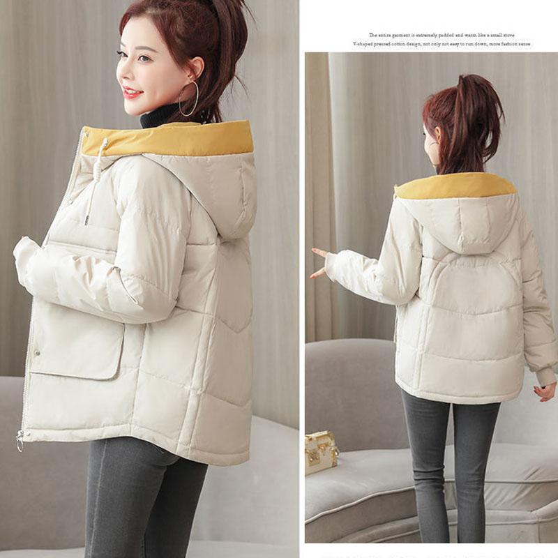 Winter Short Down Padded Jacket Wild Thick Loose Jacket Fashion Casual Women Padded Jacket