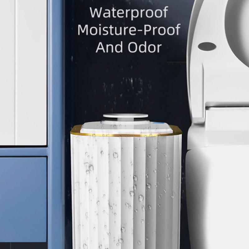 Toilet Intelligent Sensor Trash Can with Aromatherapy Automatic Household Toilet Paper Bucket Narrow Gap Light Luxury Electric