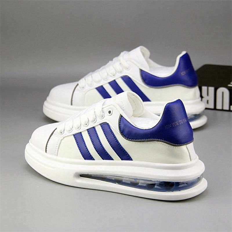 Plus Size 35-44 Summer Men Air Cushion Sneakers Basketball Shoes Lightweight Breathable Running Shoes Deodorant Tennis Shoes
