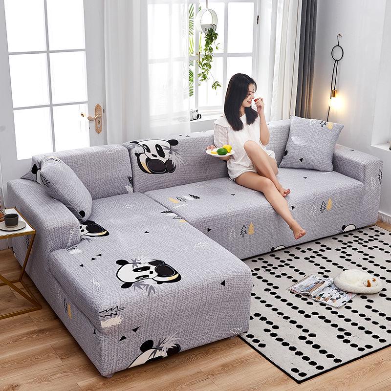 Household Sofa Cover 1 Piece Set Washable Fashion Modern Elastic Sofa Seat Cover Four Seasons Universal Sofa Cushion Towel