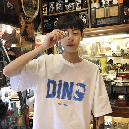 Short-sleeved T-shirt Clothes for Boys Summer New T-shirts All-match Handsome Half-sleeved